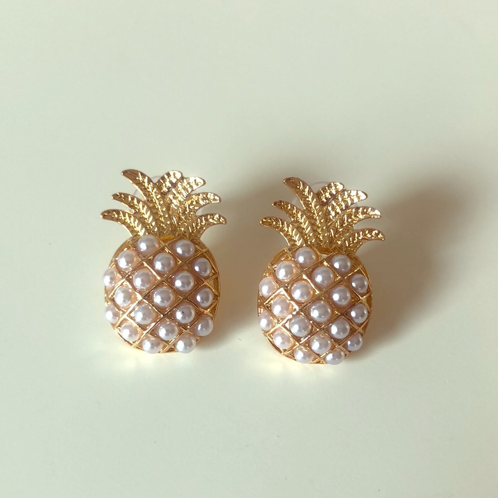 New Pineapple Stud Earrings